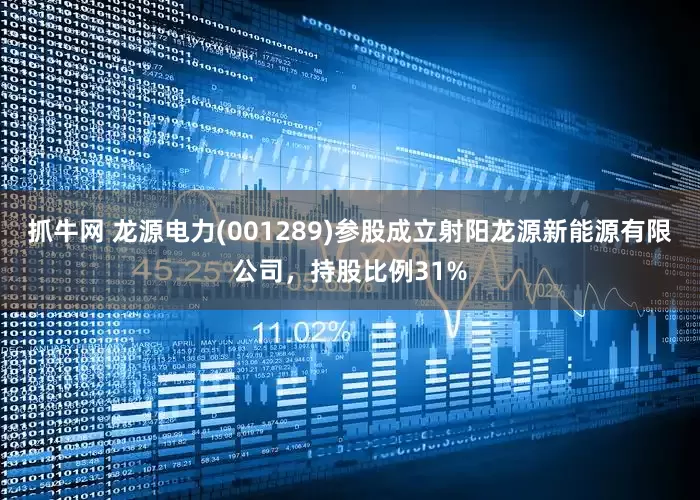 抓牛网 龙源电力(001289)参股成立射阳龙源新能源有限公司，持股比例31%